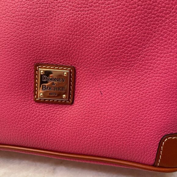 Dooney & Bourke pebbled leather crossbody PINK NWT   Rare color - Picture 12 of 15